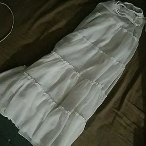 White Gypsy skirt